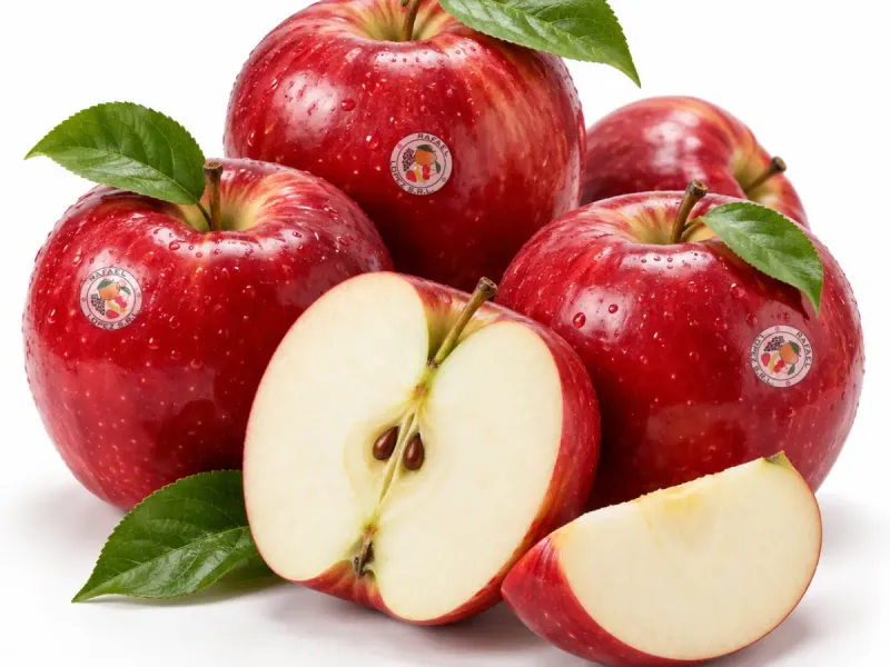 Imagen ilustrativa de manzana para catálogo mayorista